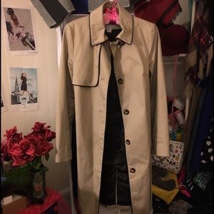 Hm trench coat womens size 6.
